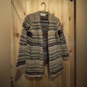 Motherhood vintage cardigan interesting pattern